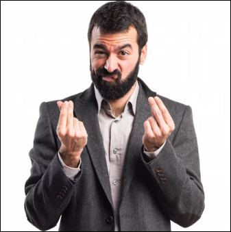 frustrated man